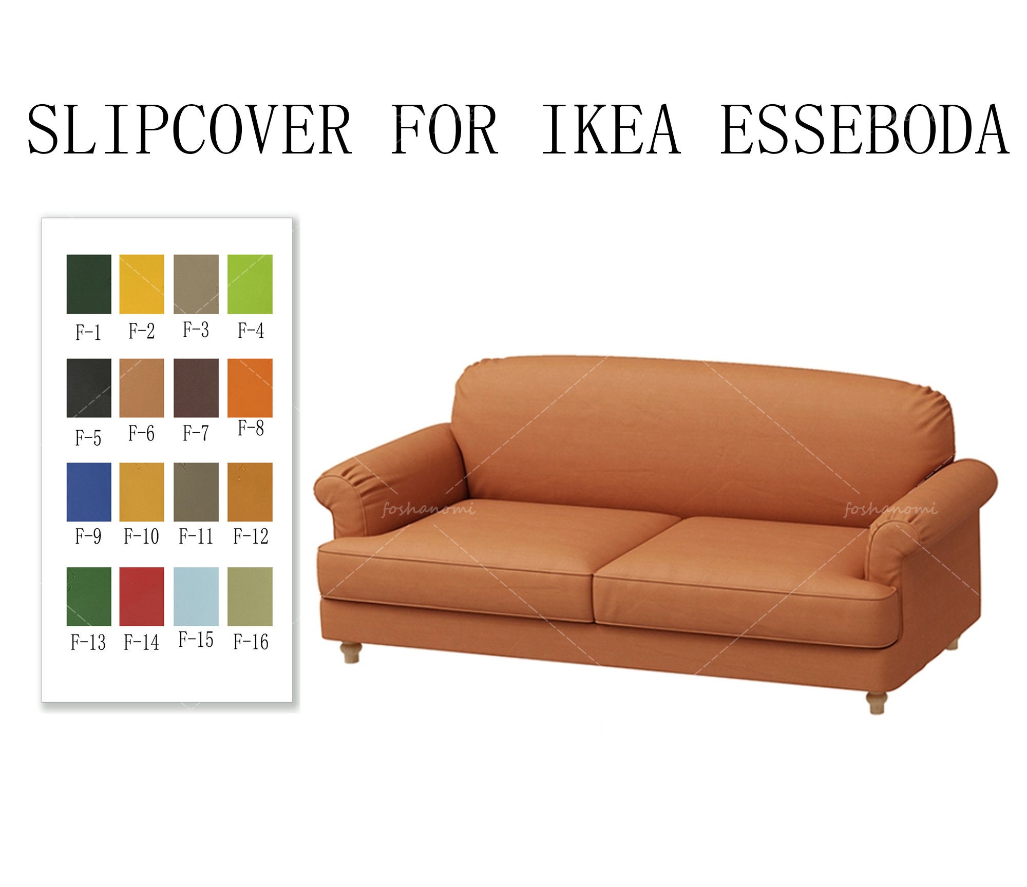 Replaceable Sofa Covers for IKEA ESSEBODA IKEA Sofa Covers ikea