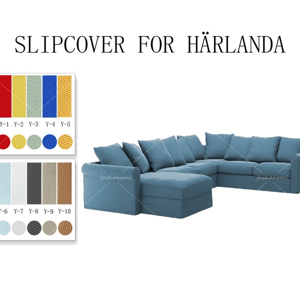 Replaceable Sofa Covers For Model of HÄRLANDA,Sofa covers,Harlanda sofa covers,sofa cover for Harlanda,Couch covers HÄRLANDA,Sofa cover