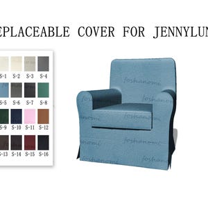 Replaceable Sofa Covers For JENNYLUND(1 seat),Sofa covers,Jennylund sofa cover,cover for Jennylund sofa,Jennylund Couch covers,Couch covers