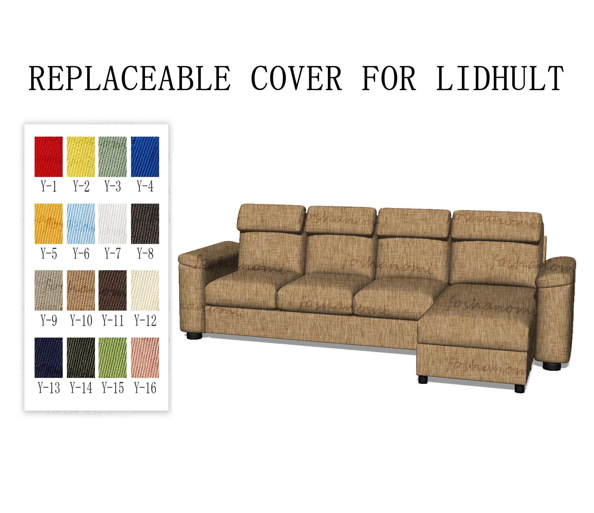 新品未開封 IKEA LIDHULT リードフルト ソファーカバー 張替用 4点