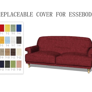 Replaceable Sofa Covers For Model of ESSEBODA,ESSEBODA Sofa Covers,sofa covers,Esseboda Couch covers,sofa covers for Esseboda,Couch covers