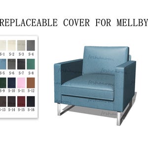 Replaceable Sofa Covers For MELLBY(1 seat),Sofa covers,Armchair covers,Mellby sofa covers,covers for Mellby chair,Couch covers for Mellby