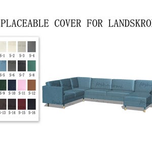 Austauschbare Sofabezüge für Modell LANDSKRONA,Sofabezüge,LANDSKRONA Sofabezüge,Sofabezüge für Modell LANDSKRONA,Couchbezüge für LANDSKRONA