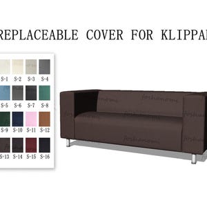 Replaceable Sofa Covers For KLIPPAN(2 Seats,4 Seats),Sofa covers,KLIPPAN couch covers,Sofa covers for Klippan,Couch covers for Klippan