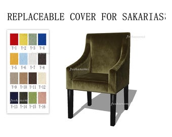 Replaceable Sofa Covers For SAKARIAS Chair,Sakarias Slipcover,Comfortable,500 + fabric color options
