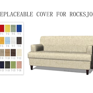 Replaceable Sofa Covers For Model of ROCKSJON,Rocksjon sofa covers,sofa covers for Rocksjon,couch cover for Rocksjon,Sofa Covers,couch cover