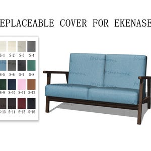 Replaceable Sofa Covers For EKENASET(2 Seats),Sofa Covers,Ekenaset sofa covers,sofa covers for Ekenaset,couch cover for Ekenaset,couch cover