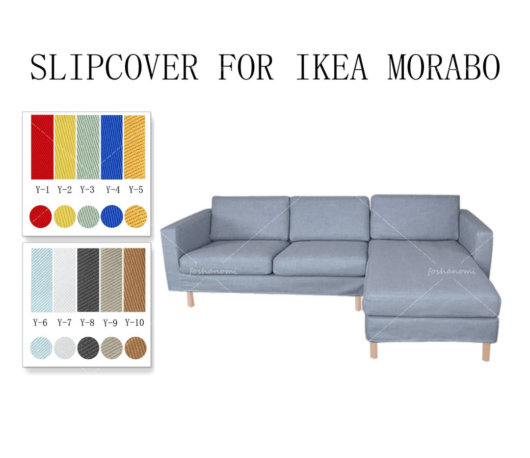 Replaceable Sofa Covers for IKEA MORABO Sofa 3 Seatschaise Covers,ikea