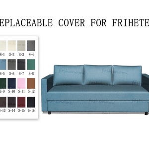 Replaceable Sofa Covers For FRIHETEN(3 Seats sofa Bed),FRIHETEN sofa covers,sofa covers for Friheten,sofa covers,Couch covers for Friheten