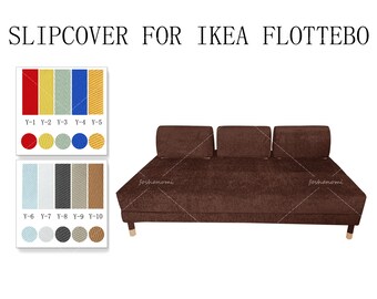 Replaceable Sofa Covers For IKEA FLOTTEBO Sofa Bed,IKEA Sofa cover,Ikea Flottebo sofa cover,cover for Flottebo sofa,cover for ikea couch