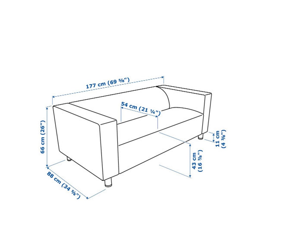 IKEA KLIPPAN Sofa Covers3 Seatsikea Sofa Coversikea Etsy