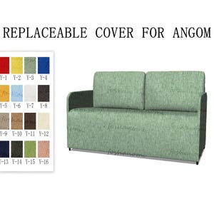 Replaceable Sofa Covers For ÄNGOM(2 Seats bed),Sofa Covers,Angom sofa covers,sofa covers for Angom,couch covers for Angom,Angom Couch covers