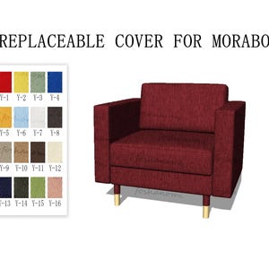 Replaceable Sofa Covers For MORABO Sofa 1 Seat covers,Sofa covers,Morabo sofa covers,sofa covers for Morabo,Morabo Couch covers,sofa cover