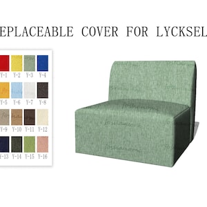 Replaceable Sofa Covers For LYCKSELE(1 Seat,PS 1 Seat),sofa covers,covers for Lycksele sofa,covers for Lycksele couch,sofa cover,Couch cover