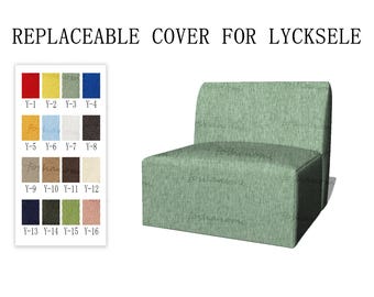 Replaceable Sofa Covers For LYCKSELE(1 Seat,PS 1 Seat),sofa covers,covers for Lycksele sofa,covers for Lycksele couch,sofa cover,Couch cover
