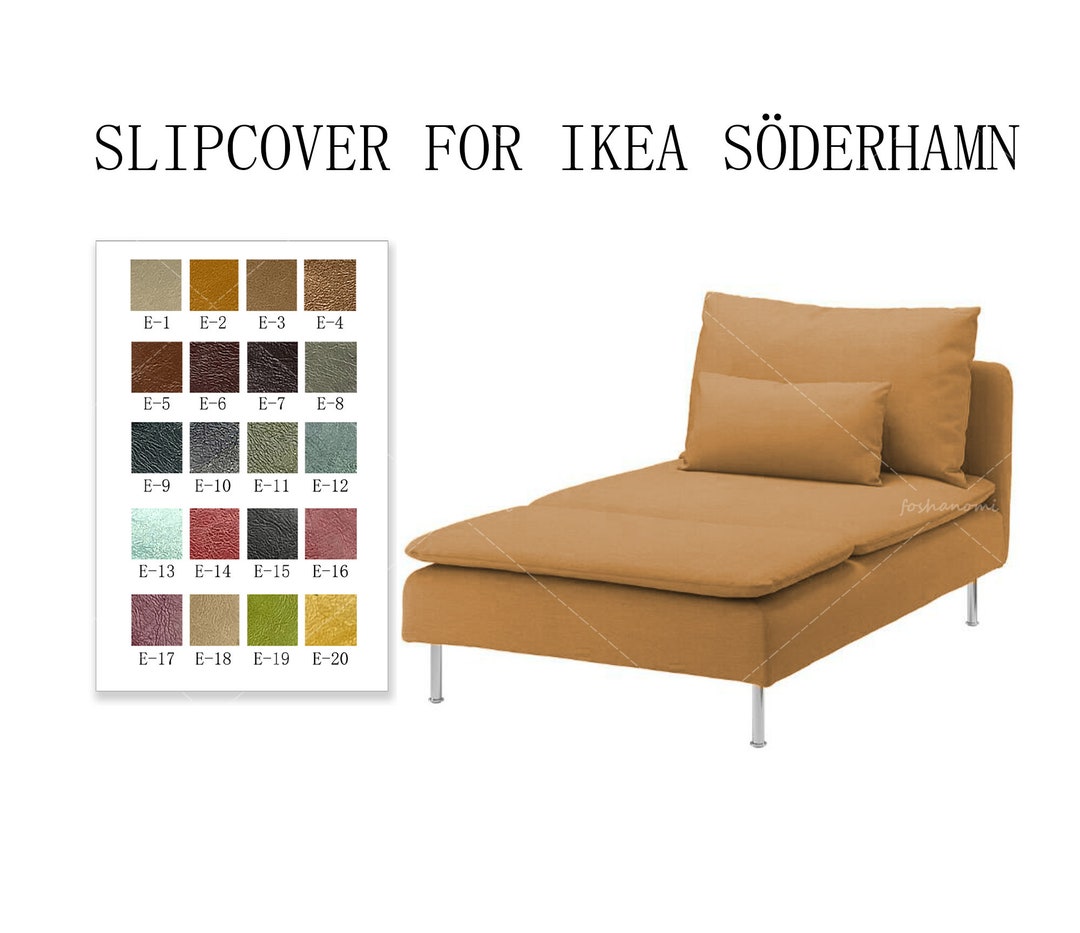 Replaceable Sofa Covers for IKEA SÖDERHAMN chaiseikea Sofa Etsy Australia