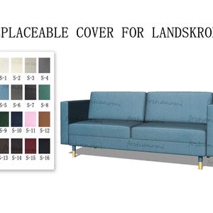 Replaceable Sofa Covers For LANDSKRONA(1 Seat,2 Seats,3 Seats,3 Seats bed),Sofa covers,LANDSKRONA Couch covers,covers for Landskrona sofa