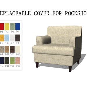 Replaceable Sofa Covers For ROCKSJON(Armchair),Rocksjon sofa cover,sofa covers for Rocksjon,couch cover for Rocksjon,Sofa Covers,couch cover