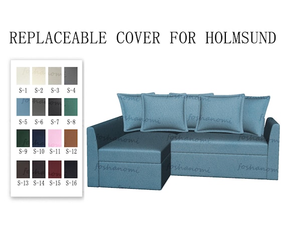 Replaceable Sofa Covers for HOLMSUND(2 Seats Bed+chaise),sofa