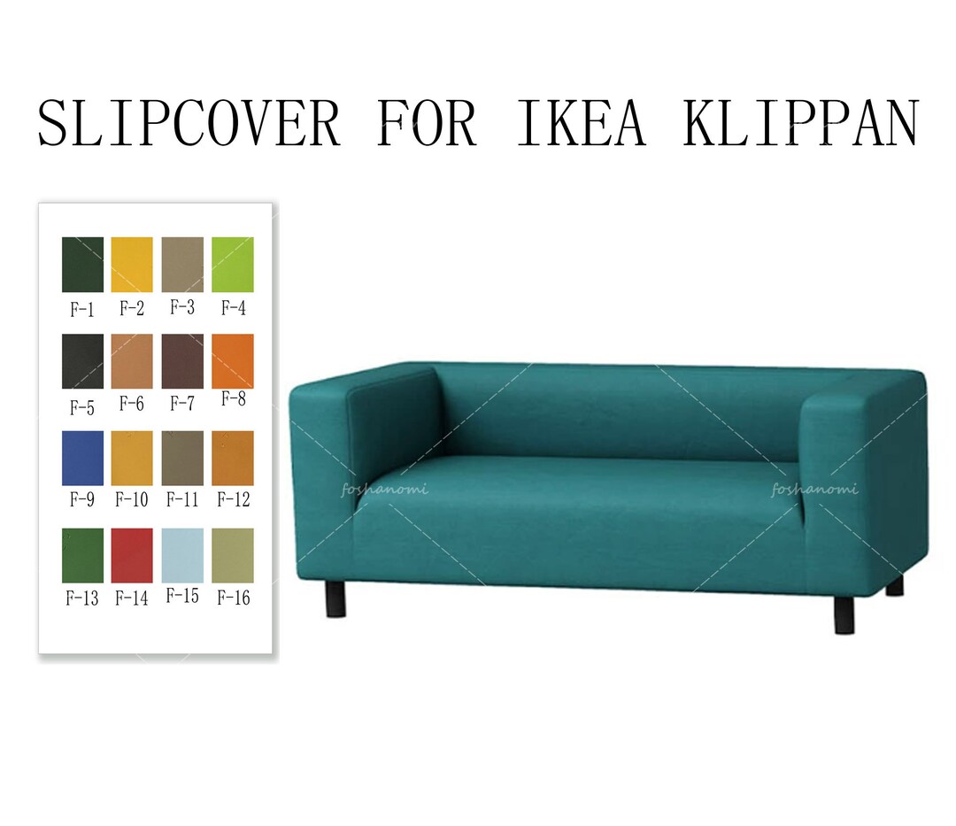Replaceable Sofa Covers for IKEA KLIPPAN2 Seats,4 Seats,ikea Sofa