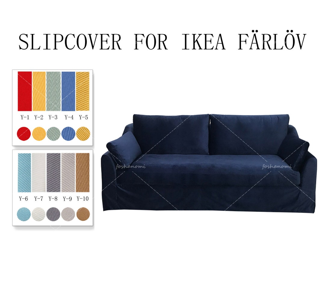 Replaceable Sofa Covers for IKEA FÄRLÖV3 Seatsikea Sofa Etsy