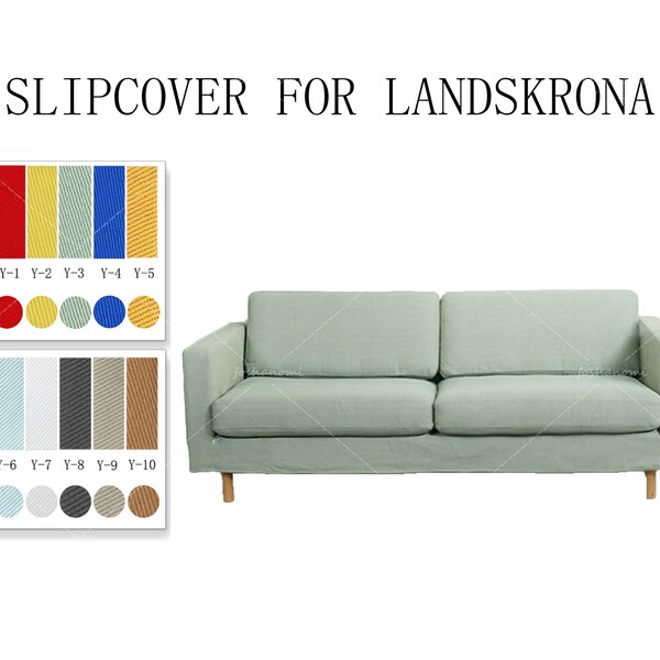Landskrona 2 Seat Ikea Covers Etsy