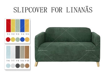Replaceable Sofa Covers For LINANÄS(2 Seats),Sofa covers,LINANÄS sofa covers,sofa covers for Linanas,Couch covers for Linanas,Sofa cover