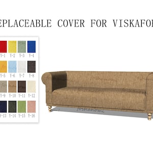 Replaceable Sofa Covers For VISKAFORS,viskafors Couch covers,viskafors sofa covers,covers for viskafors sofa,Couch covers for viskafors