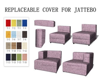 Replaceable Sofa Covers For JÄTTEBO,Sofa covers,Jattebo Sofa covers,Jattebo Couch covers,covers for Jattebo sofa,Couch covers for Jattebo