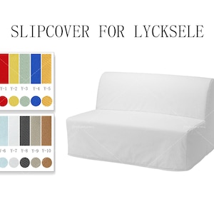 Replaceable Sofa Covers For IKEA LYCKSELE(1 Seat,2 Seats,PS 1 Seat,ps 2 Seats),ikea Sofa covers,Ikea sofa cover,cover for Lycksele sofa