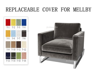 MELLBY Sofa Cover (1 Seat), Replacement Armchair Cover,Slipcover,Comfortable,500 + fabric color options