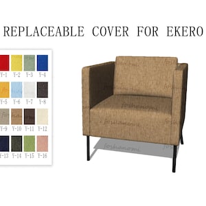 Replaceable Sofa Covers For EKERÖ(1 Seat),sofa covers,Ekero sofa cover,Sofa covers for Ekero Armchair,sofa covers for Ekero,Couch covers