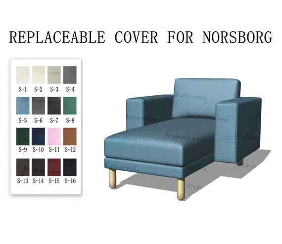 Replaceable Sofa Covers for NORSBORG(1 Chaise),norsborg Couch