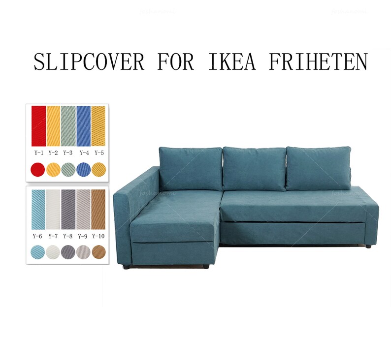 IKEA FRIHETEN Sofa Covers3 Seats Bed With Chaise/2 Etsy