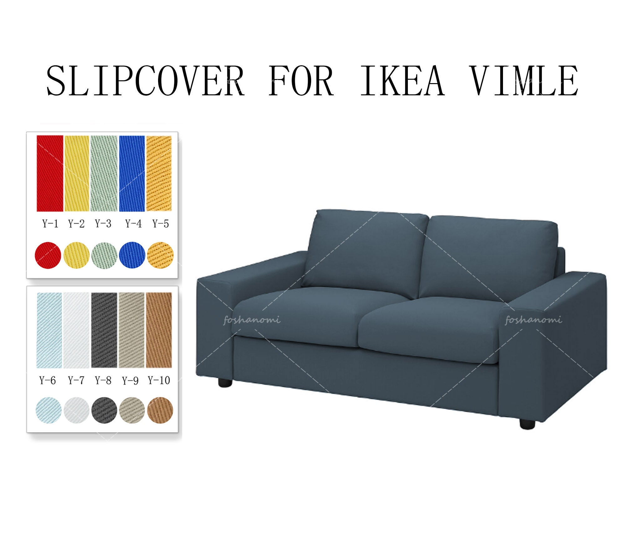 Ikea vimle 2 seat sofa bed new arrivals