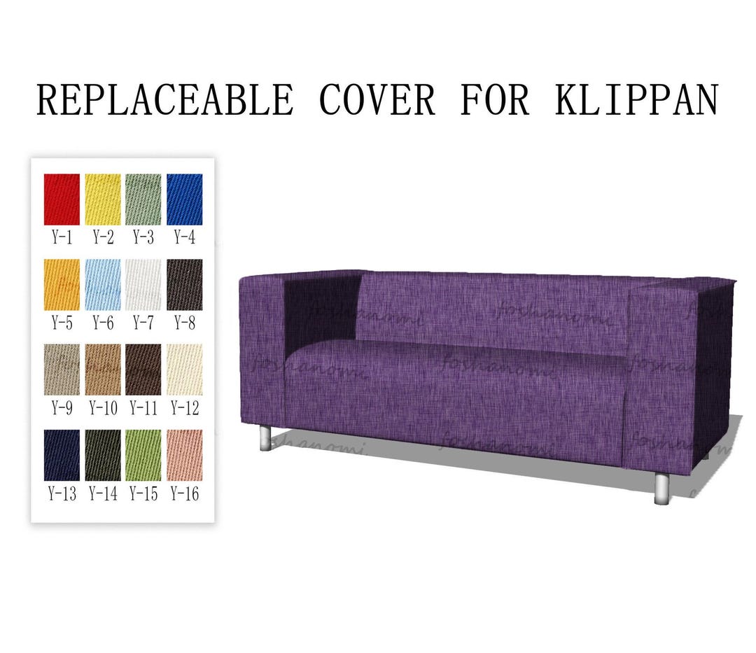 Replaceable Sofa Covers for KLIPPAN(2 Seats,4 Seats),klippan Sofa
