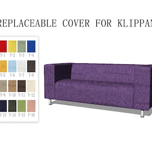 Replaceable Sofa Covers For KLIPPAN(2 Seats,4 Seats),Klippan Sofa cover,KLIPPAN couch cover,Sofa cover for Klippan,couch cover for Klippan