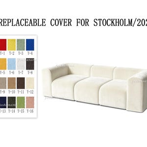 Ikea stockholm 2025 couch cover - Etsy 日本