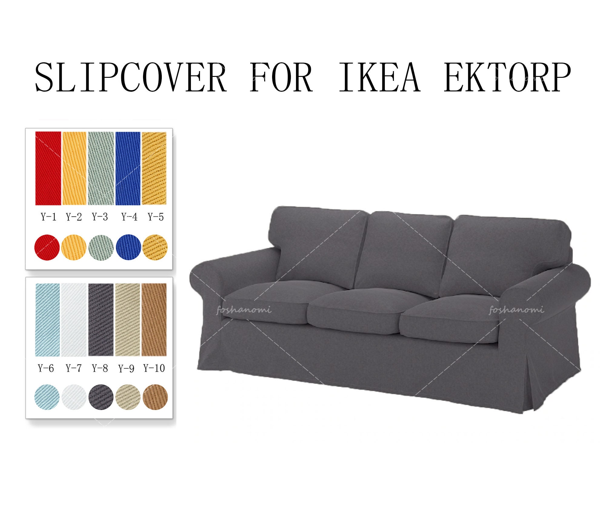 Replaceable Sofa Covers for IKEA EKTORPIKEA Sofa Coversikea - Etsy
