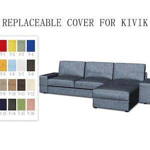 Replaceable Sofa Covers For Model of KIVIK,kivik Slipcovers,kivik sofa covers,covers for kivik sofa,cover for Kivik,Couch Covers For kivik
