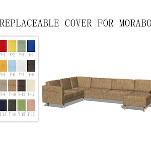 Replaceable Sofa Covers For MORABO Corner 2 Seats+3 Seats+Chaise covers,Sofa covers,Morabo sofa covers,sofa covers for Morabo,Couch covers