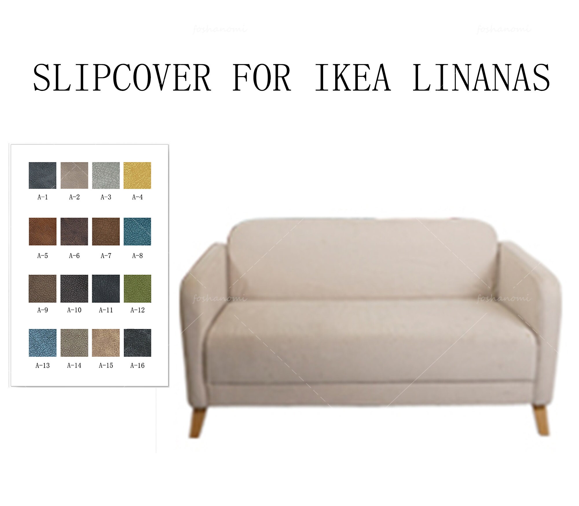 IKEA LINANÄS Sofa Coversikea Sofa CoverslinanÄs Sofa - Etsy New Zealand