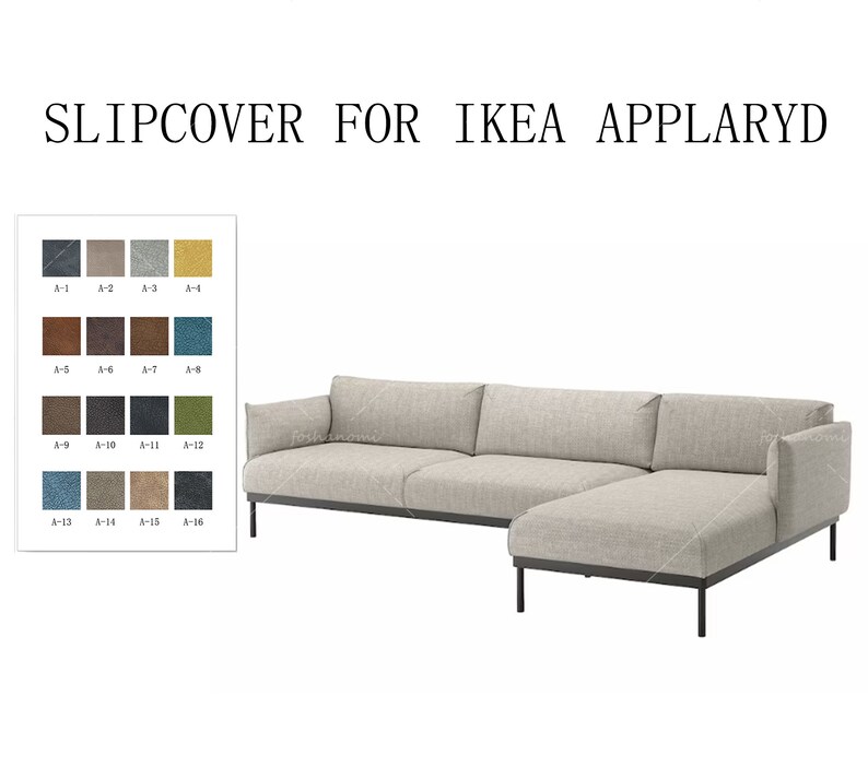 IKEA APPLARYD Sofa Covers4 Seat With Chaise/3 Seat1 Etsy