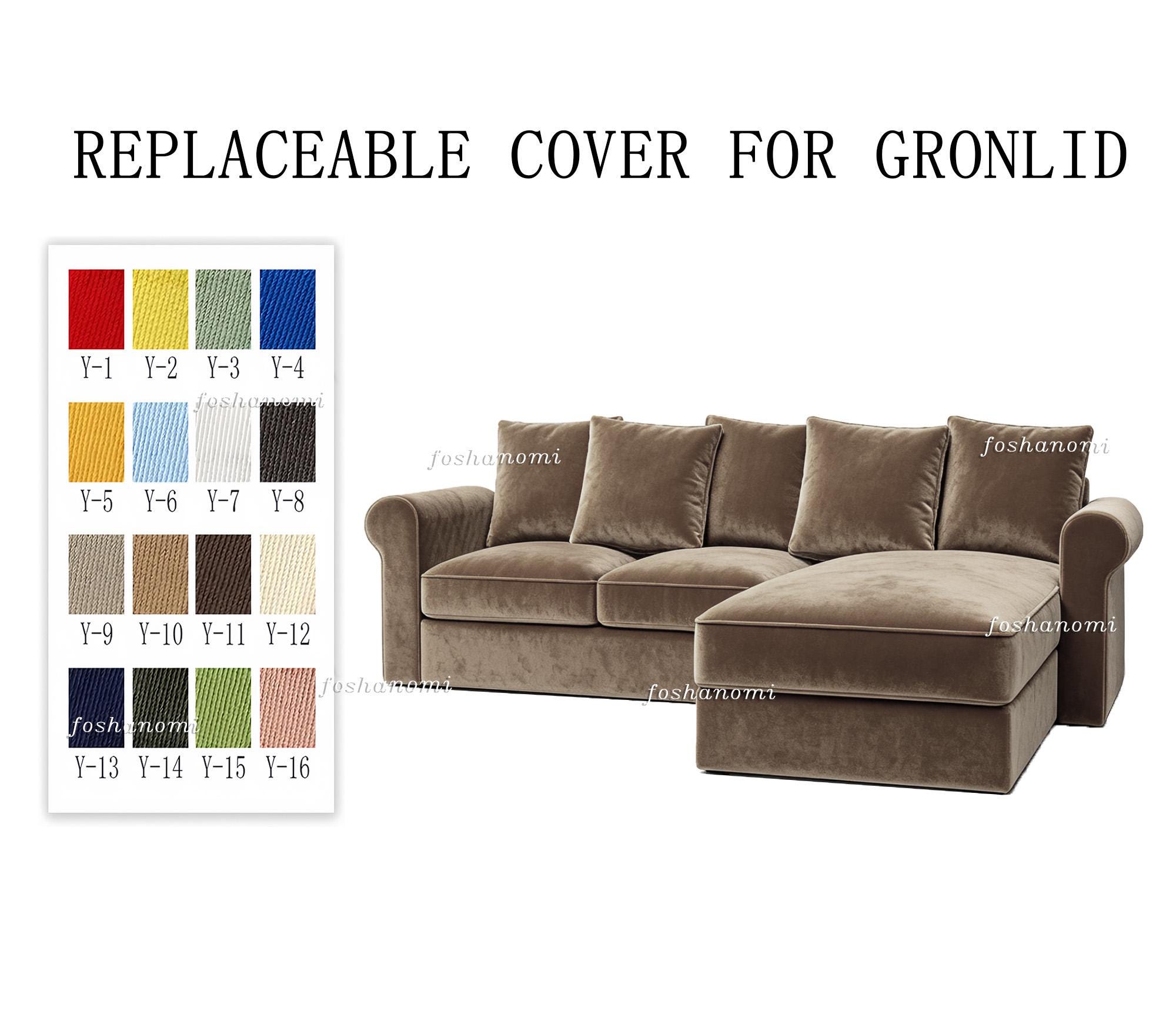 IKEA GRONLID ソファベット　カバー　ベージュ Ikea gronlid cover - Etsy 日本