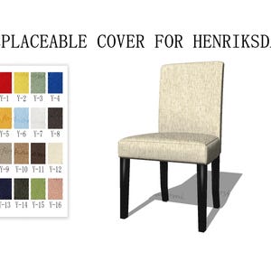 Replaceable Sofa Covers For HENRIKSDAL Chair,Sofa covers,henriksdal sofa covers,Sofa covers for henriksdal,henriksdal Couch cover,sofa cover