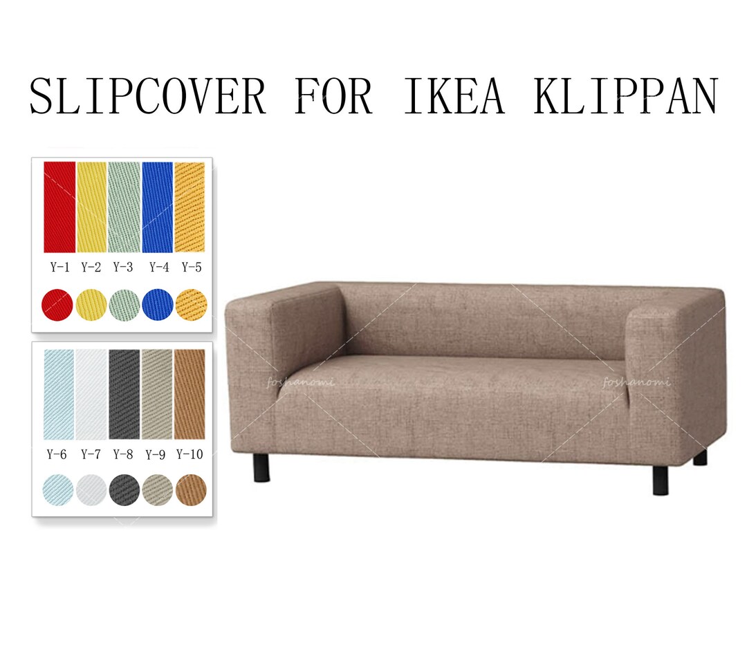 Replaceable Sofa Covers for IKEA KLIPPAN2 Seats,4 Seats,ikea Sofa