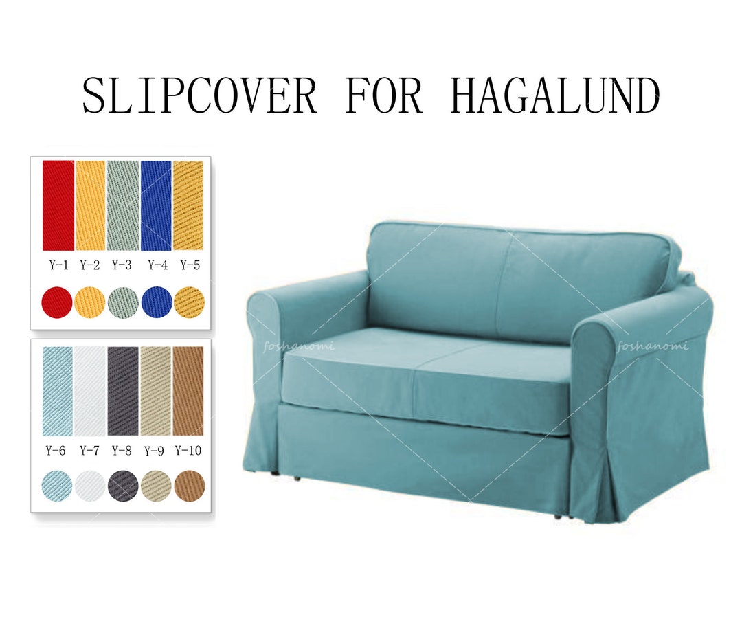 Replaceable Sofa Covers for IKEA HAGALUND2 Seats Bedikea Etsy UK