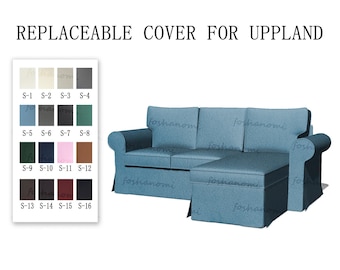 Replaceable Sofa Covers For UPPLAND(3 Seats With Chaise/2  Seats+Chaise),Sofa covers,Uppland sofa covers,sofa cover for Uppland,couch  covers