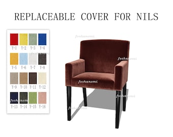 Replaceable Sofa Covers For NILS(Armchair), Armchair cover,Slipcover,Comfortable,500 + fabric color options