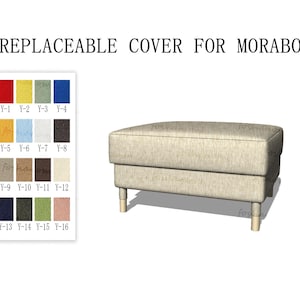 Replaceable Sofa Covers For MORABO(Ottoman),Sofa covers,Morabo sofa covers,sofa covers for Morabo,Couch covers for Morabo,Morabo Couch cover